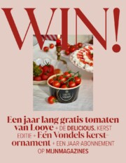 win een jaar lang gratis Looye tomaten én een digitaal jaarabonnement op delicious.