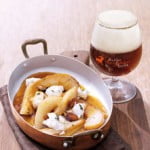 gebakken peer met bockbier | delicious