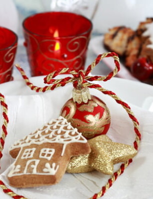 koekjes voor in de boom