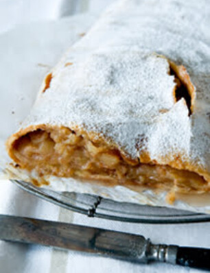 Weense apfelstrudel