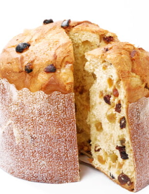 panettone voor tijdens de kerstdagen