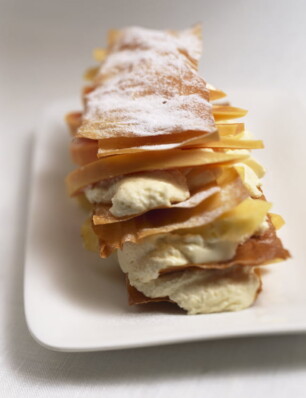 millefeuille tropicale