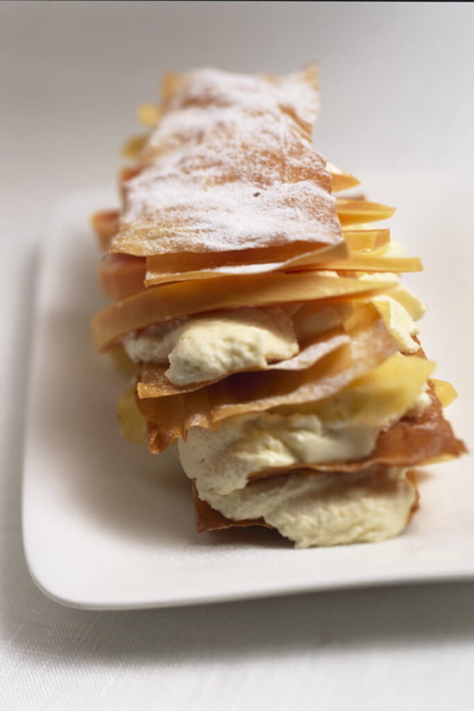 millefeuille tropicale