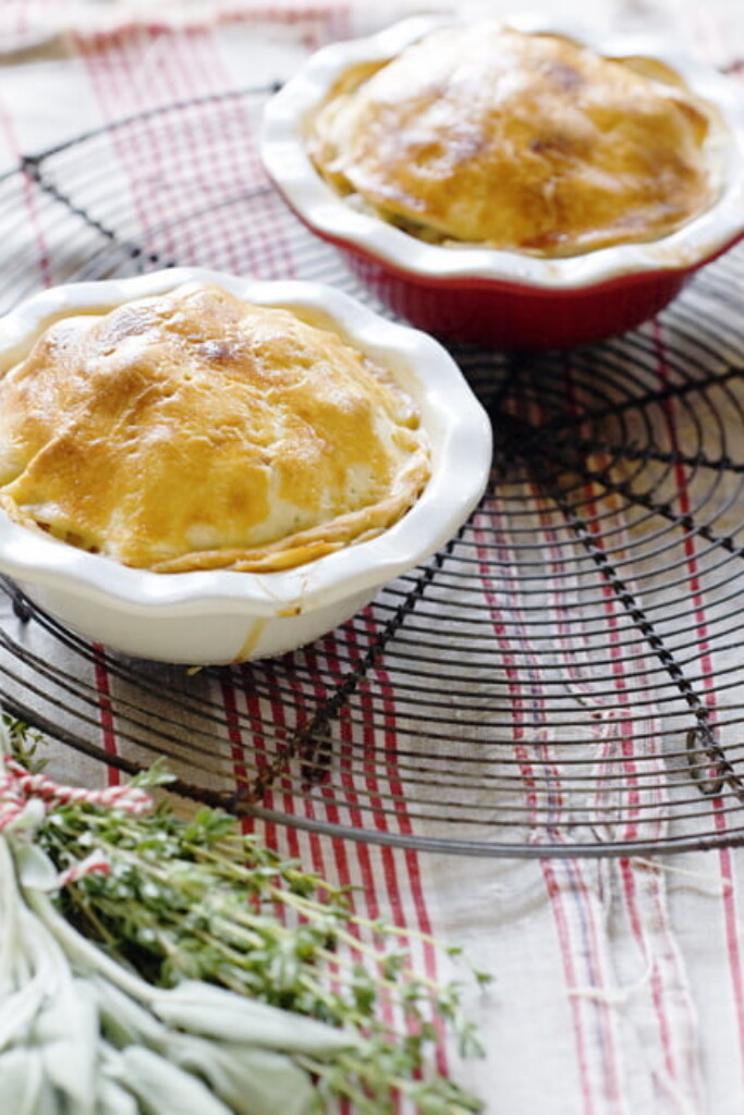 oven aan! Engelse ‘apple pork pies’