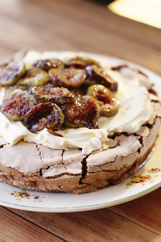 culivraag: chocolade-pavlova met vincotto