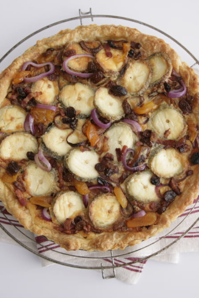 Betty’s quiche au chèvre