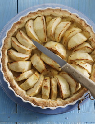 tarte aux pommes normande