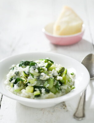 risotto verde met gorgonzola dolce