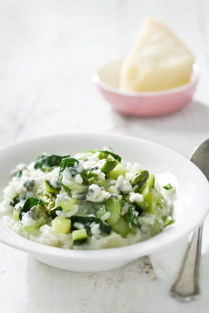 risotto verde met gorgonzola dolce