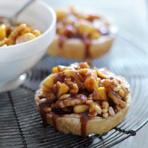 appel caramel taartje-delicious