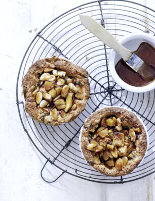 appeltaartjes met sauternes-stroop