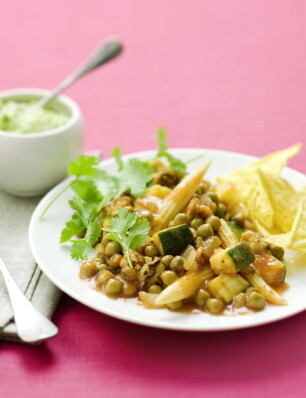 vegetarische chili van velderwtjes en tofu