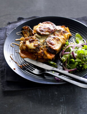 Parmigiana van gegrilde groenten