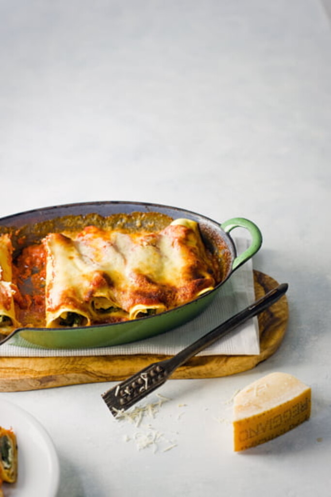 5x cannelloni – inclusief de klassieker: spinazie met ricotta