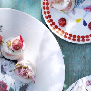 meringuetorentjes rozenroom | delicious
