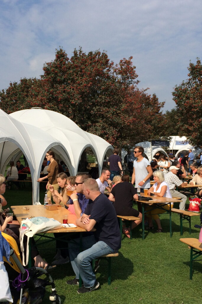 de smaken van het food festival in aarhus, denemarken