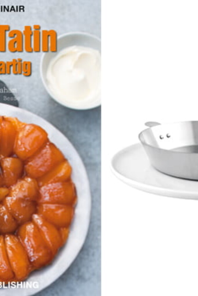 Hartige tarte tatin met sjalotjes