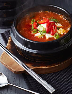 kimchi jjigae – stoofsoep