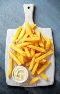 perfecte zelfgemaakte friet