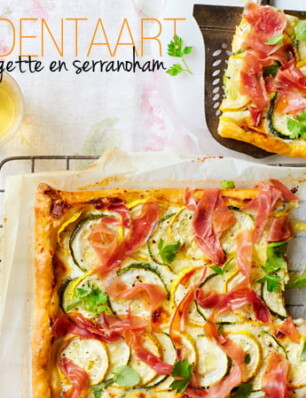 kruidentaart met courgette