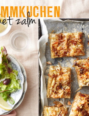 flammkuchen met zalm