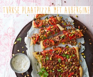 turkse pizza met aubergine | delicious