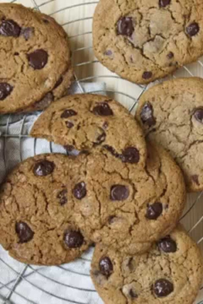 ultieme chewy amerikaanse chocolate chip cookies