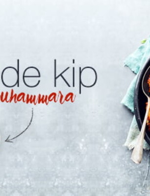 gegrilde kip met sumak en muhammara