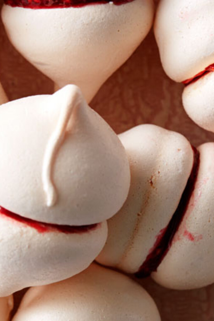 frambozenmeringues