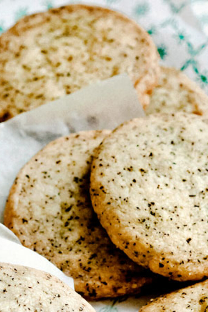 Earl grey shortbread