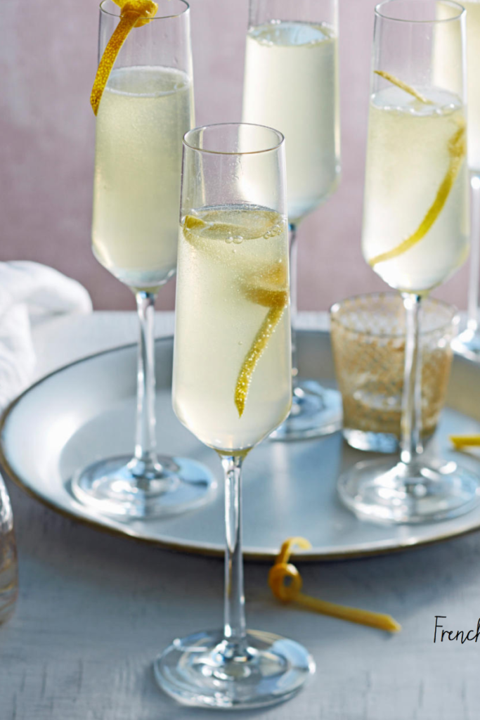 Een perfect alternatief voor champagne: french 75 cocktail