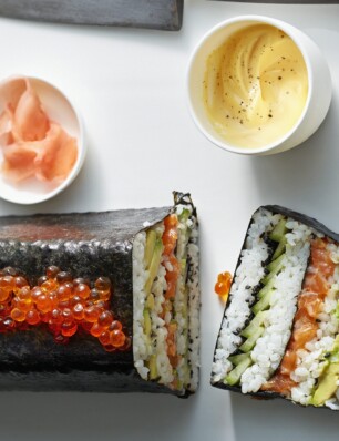 sushiterrine met zalm