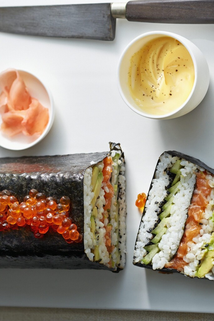 sushiterrine met zalm