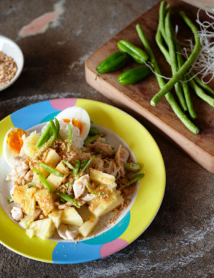 koken met ’n Thaise ananaskoningin