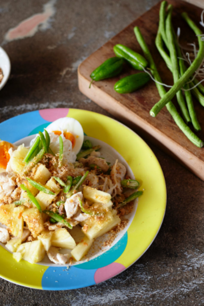 koken met ’n Thaise ananaskoningin