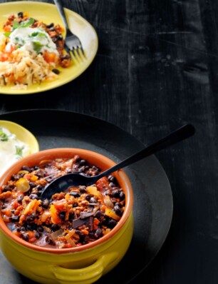 chili con carne, chili sin carne & chili con choco