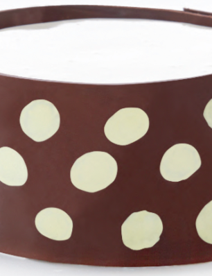 polkadot taart decoratie