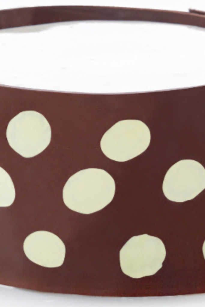 polkadot taart decoratie