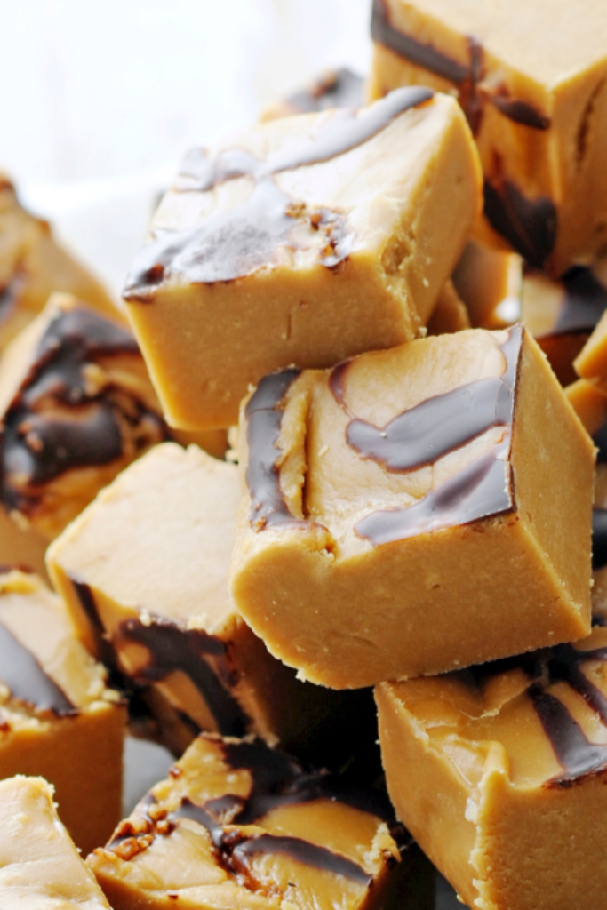 fudge met maple syrup