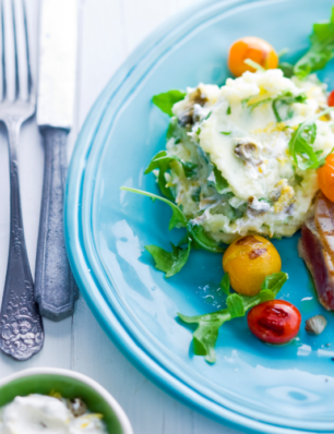 tonijnsteak met zomerstamppot