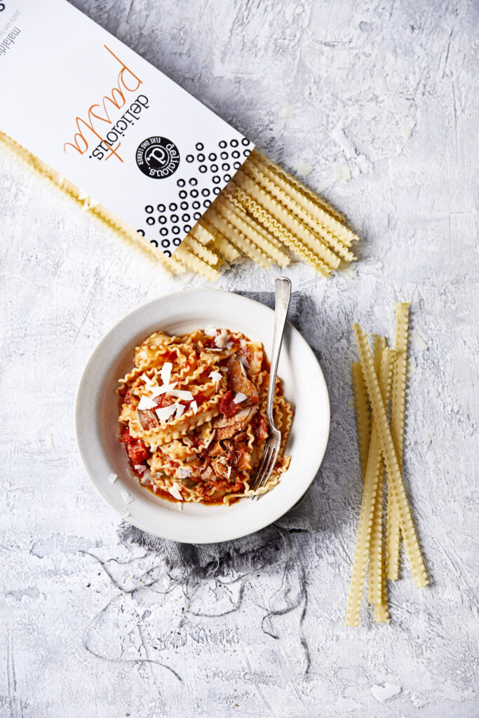 Pasta met ragù alla potentina