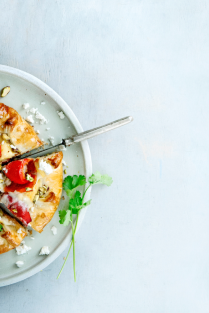 Galette met lamsgehakt & paprika