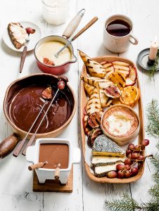 ruige chocoladefondue delicious.