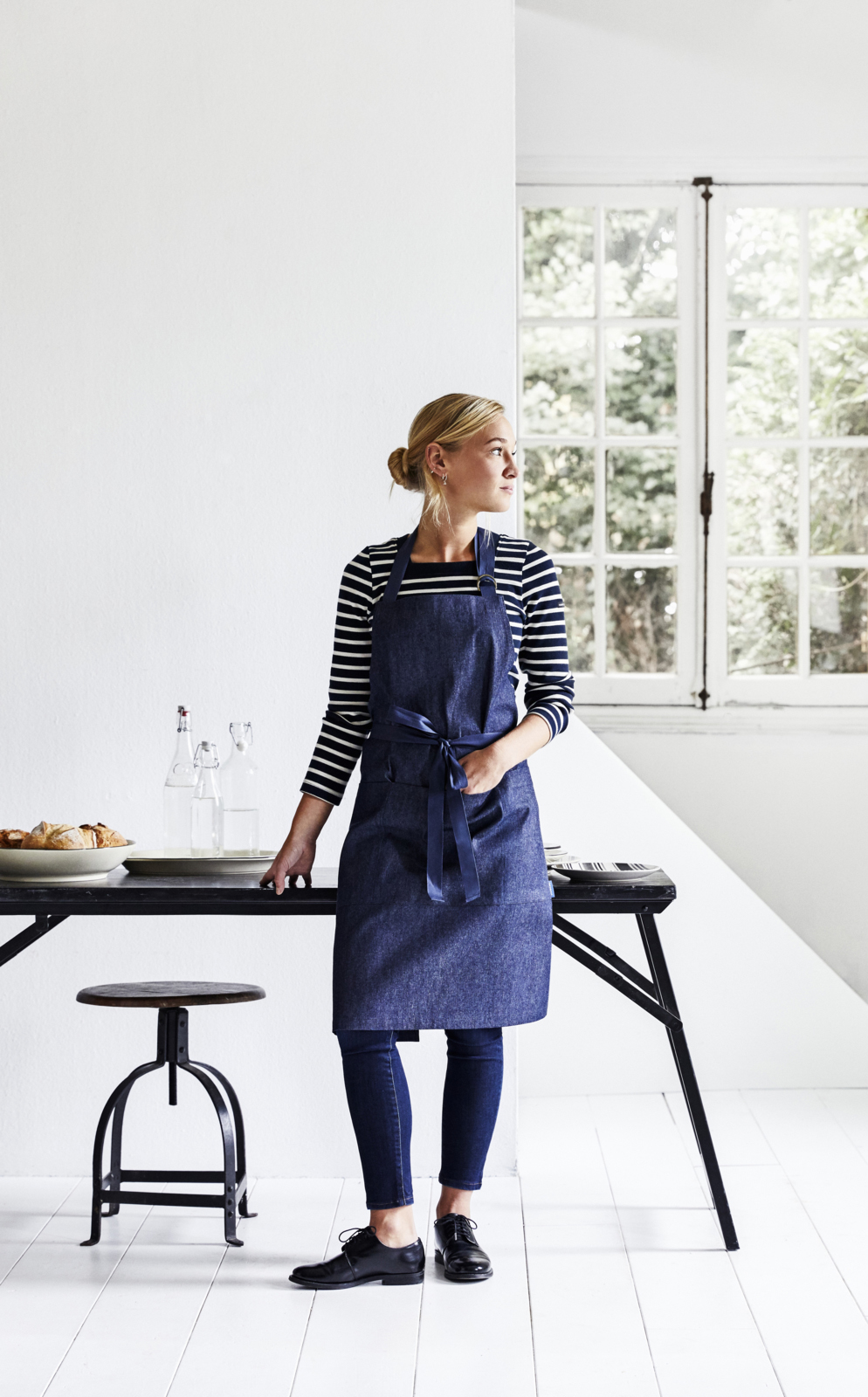 Delicious Keukenschort Linnen delicious kopen in de aanbieding