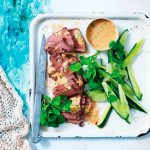 ossenhaas met satesaus