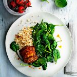 marokkaanse kip met spinazie | delicious