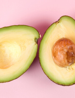 Mindful avocado eten