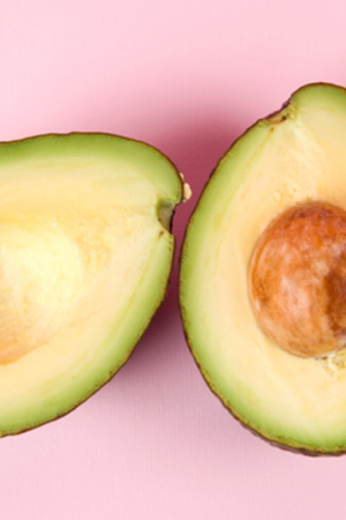 Mindful avocado eten