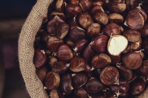 fresh chestnuts - delicious