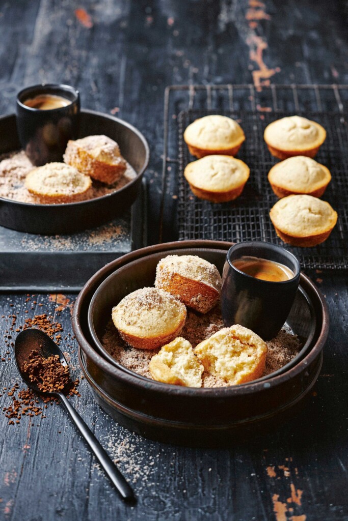 affogato muffins met mokkasuiker